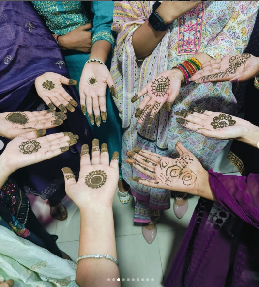 Teej Mehndi Activity